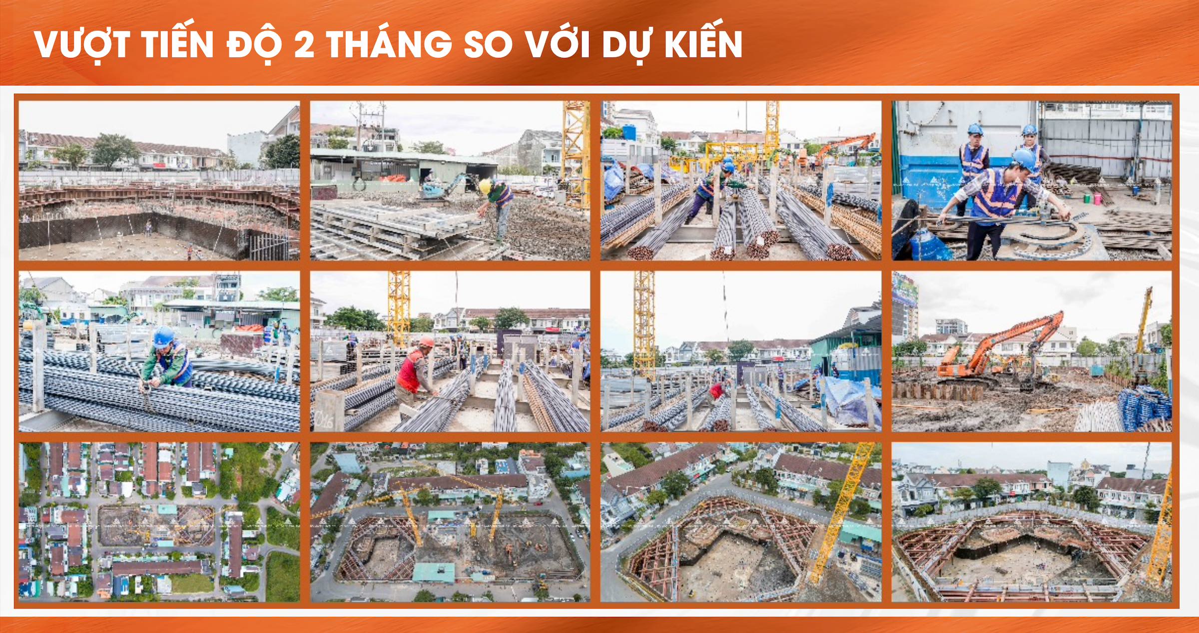 Tiến độ dự án tháng 3 năm 2024